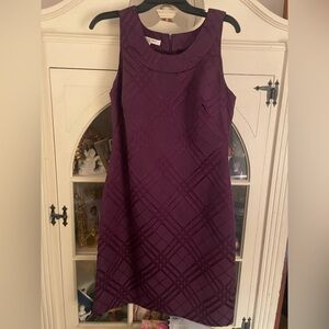 Evan Picone Plum Mini Dress